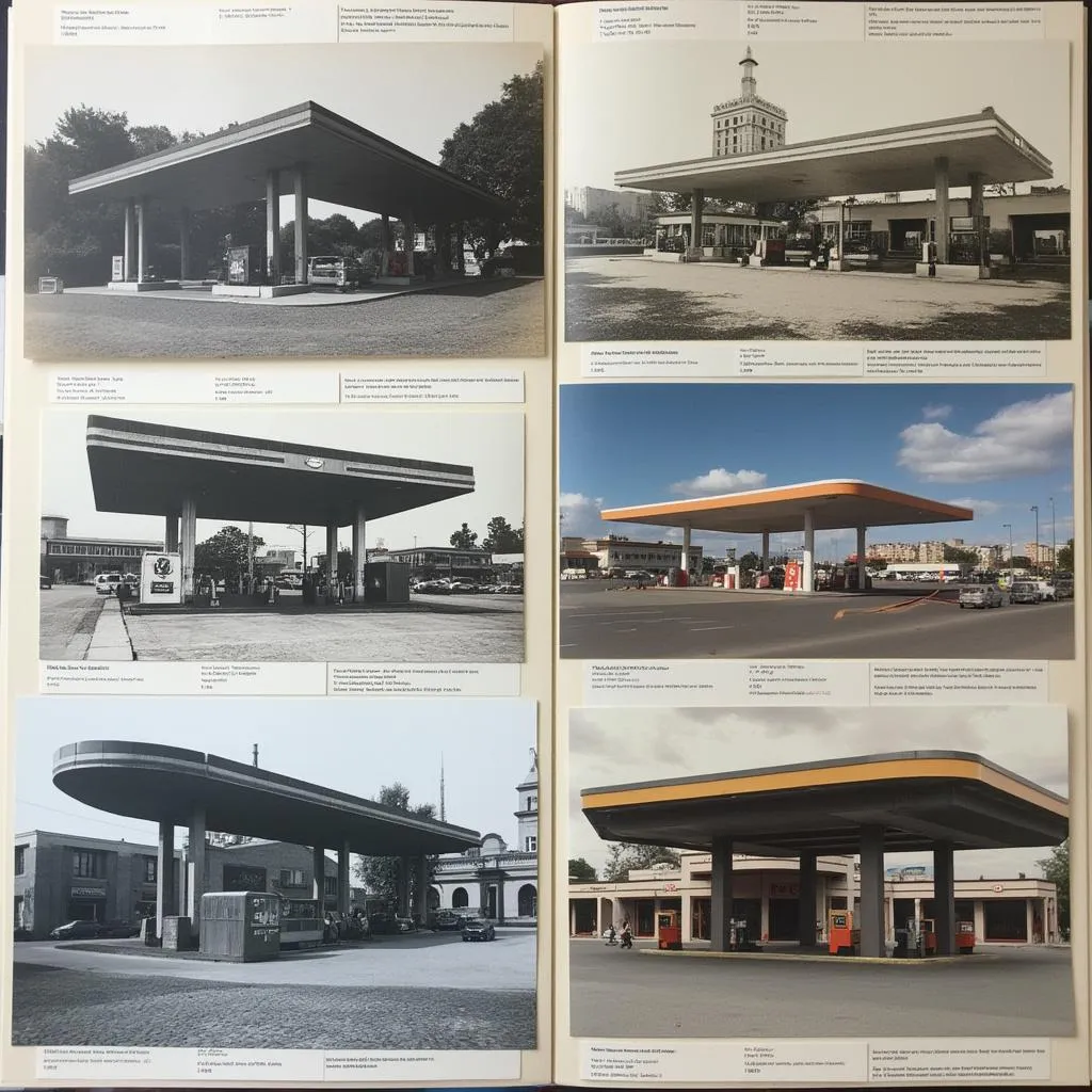 Evolución histórica de estaciones YPF