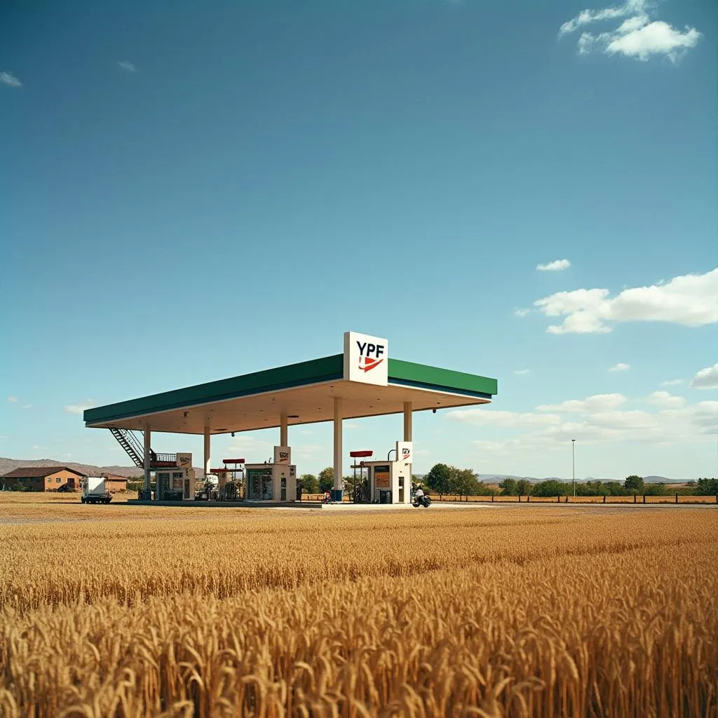 Estación YPF rural