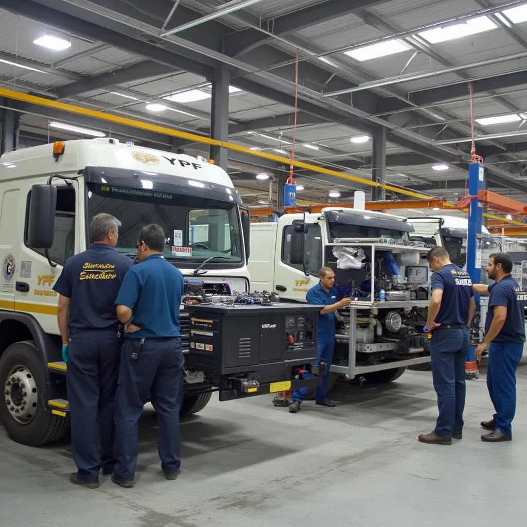 Boxes de servicio YPF